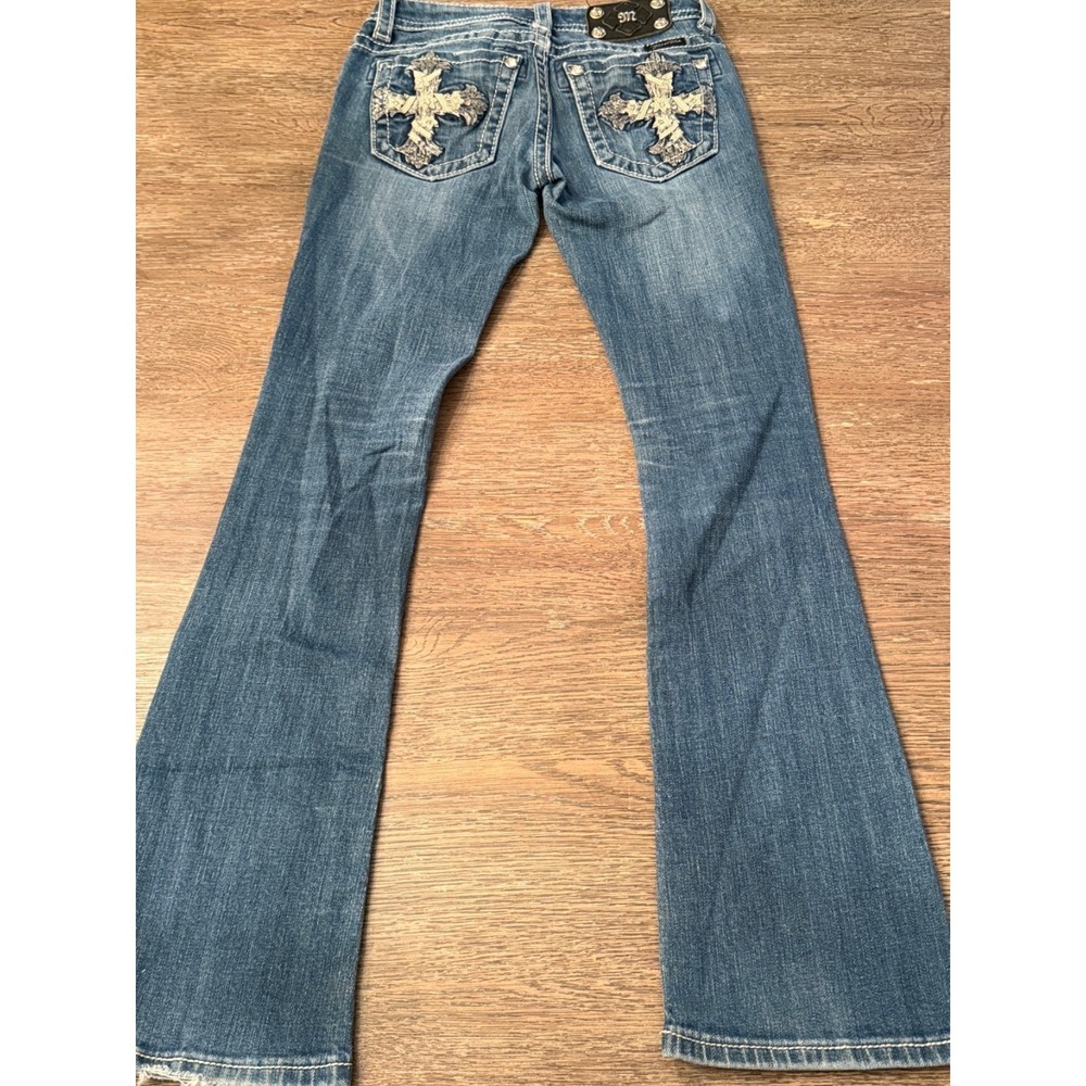 Miss Me Jeans Size 24 JE5445B2R Bootcut EXCELLENT CONDITION!! - Picture 7 of 16